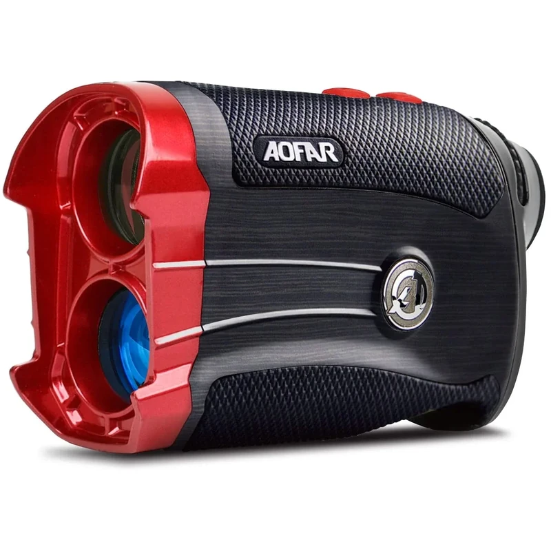 AOFAR GX-2S Laser Golf Entfernungsmesser mit Slope On/Off, 600 Yard (ca. 549 m) Weiß Golf Rangefinder mit Flag-Lock und Vibration,Legal für Wettbewerbe, Geschenkverpackung