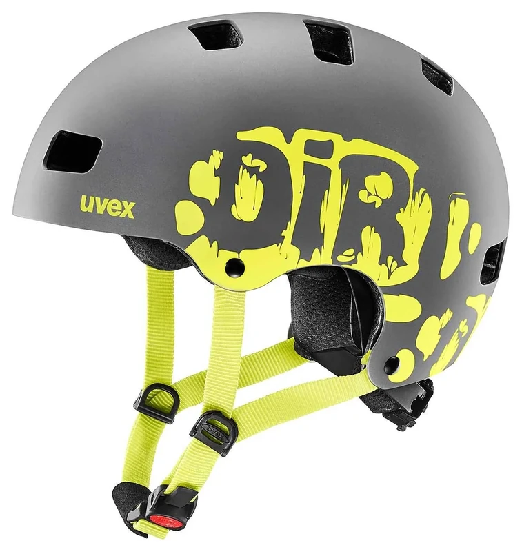 uvex kid 3 cc - robuster Fahrradhelm für Kinder- individuelle Größenanpassung - optimierte Belüftung - grey matt - 55-58 cm