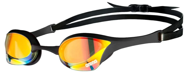 ARENA Cobra Ultra Swipe Mirror Unisex Race Schwimmbrille für Erwachsene, Taucherbrille mit Gebogenen Spiegelgläsern, Anti-Beschlag, UV-Schutz, 5 Austauschbare Nasenstege - Image 1
