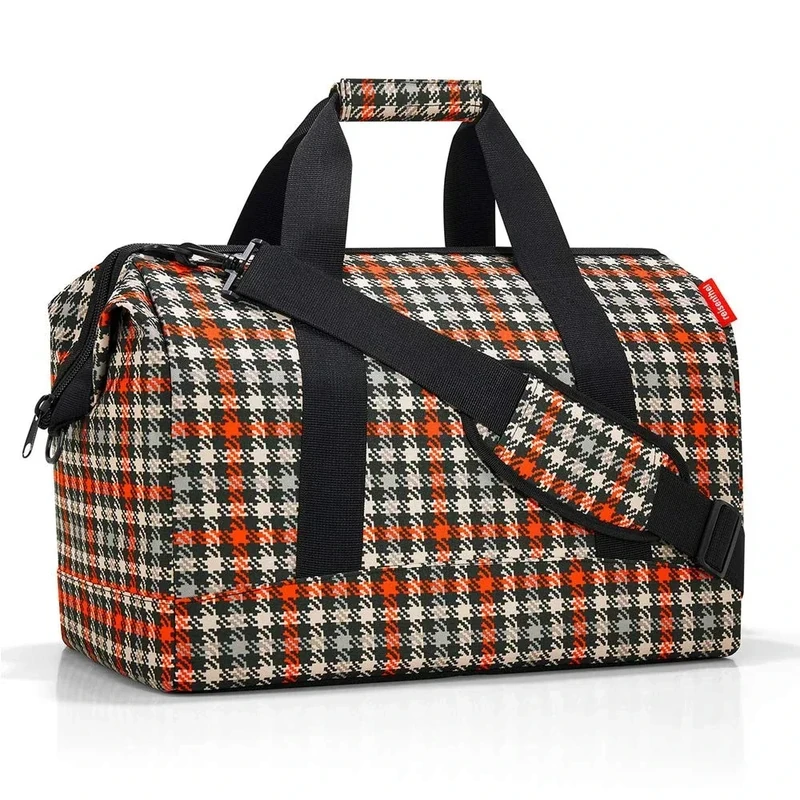 Reisenthel L Glencheck Reisetasche Glencheck red 30 L, 48 cm