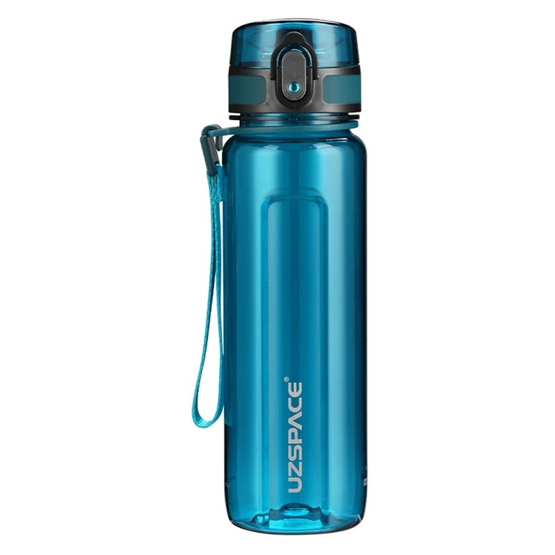 UZSPACE Trinkflasche 500ml / 750ml / 1000ml, Trinkflasche Kinder Auslaufsicher, BPA-frei & Tritan Wasserflasche für fahrrad, fitness,Outdoor - Image 1