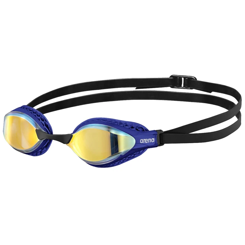 arena Airspeed Mirror Anti Beschlag Unisex Wettkampf Schwimmbrille für Erwachsene, Schwimmbrille mit Breiten Gläsern, UV-Schutz, 3 Austauschbaren Nasenstegen, Air-Seals Dichtungen - Image 1