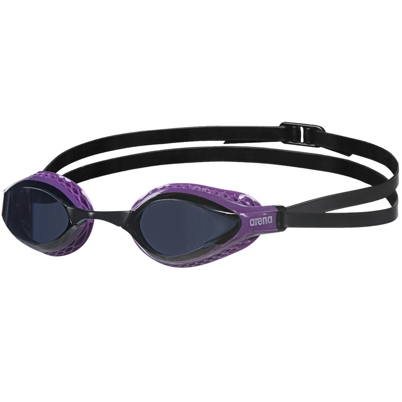 arena Air-Speed Unisex Wettkampf-Schwimmbrille für Erwachsene, Schwimmbrille mit Großen Antibeschlag-Gläsern, UV-Schutz, 3 Austauschbare Nasenstege, Air Seals