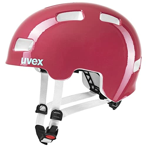 uvex hlmt 4 - Leichter Fahrradhelm für Kinder - individuelle Größenanpassung - optimierte Belüftung - pink - 51-55 cm