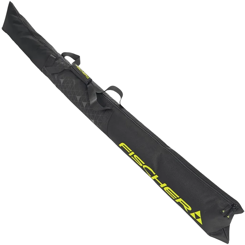 FISCHER Unisex -Erwachsene Eco Alpine Skitasche, schwarz-gelb, 160cm