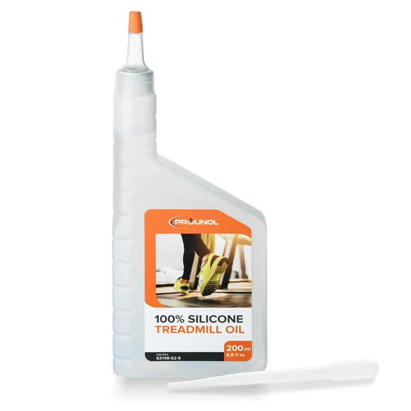 Prounol Silikonöl Laufband Öl 200 ml - 100% reines Silikon Schmiermittel Laufbänder für zuhause