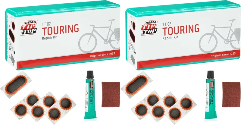 Rema Tip Top Unisex – Erwachsene TipTop02 Flickzeug, Grün, 2 Sets