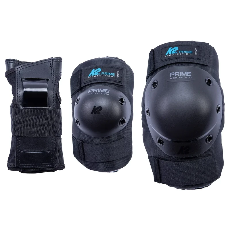 K2 Skates Unisex Inline Skates K2 Prime PAD Set Slim, Black - Blue, 30E1414.1.1.XL