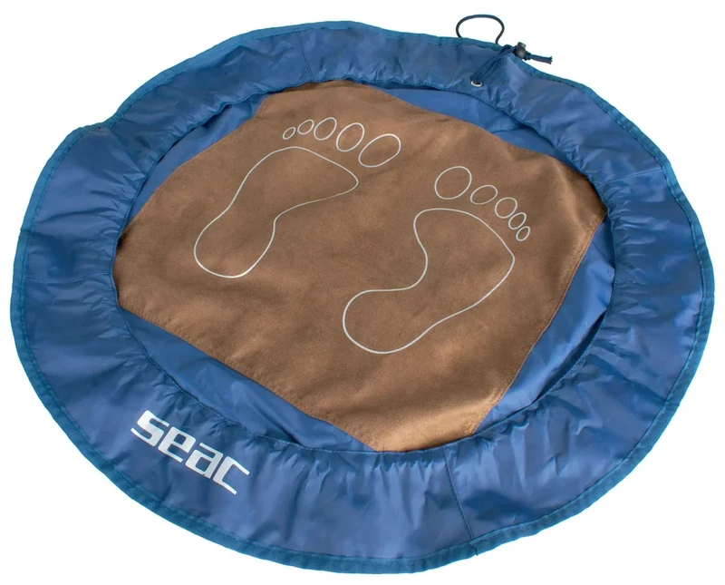SEAC Hygienische Fußmatte, Bodenmatte zum Schutz der Füße, blau, Standard - Image 1