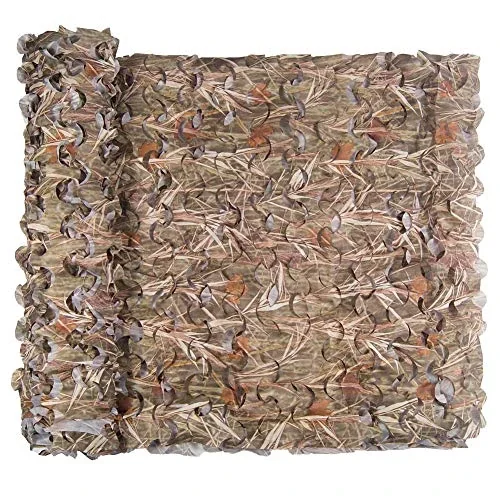 Tarnnetz, Tarnnetz Jagd Camouflage Netz Tarnung Net, für Dekoration Sonnenschutz Jagd Camping Outdoor Militär (Grass, 1.5 x 3 m)