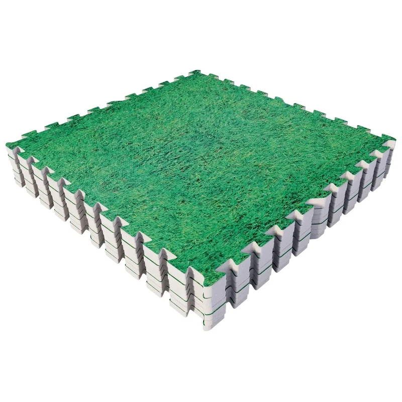 GORILLA SPORTS® Schutzmatten Set - 8 oder 16 Matten, 60x60x1,2 cm, Rutschfeste, EVA Schaumstoff, 2,88 oder 5,76 m² - Bodenschutzmatten Fitness, Bodenmatte, Puzzlematten, Unterlegmatte, Trainingsmatten