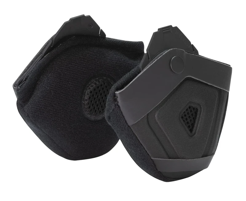 ABUS Ohrenschützer - Pedelec 2.0 Earpads - ansteckbar an den Fahrradhelm - Winterkit, schwarz