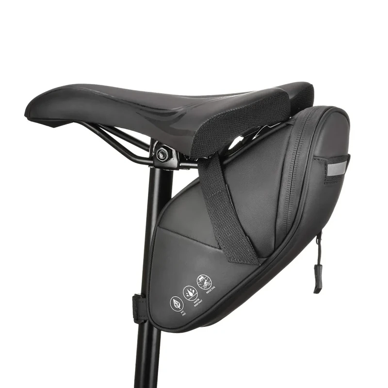 CCKOLE Fahrrad Satteltaschen fahrradsatteltasche mit reflektierender, Fahrradtasche Hecktasche Wasserdicht, Sitz Multifunktionale Tasche reißfeste, MTB Rennrad Tasche Oberrohrtasche