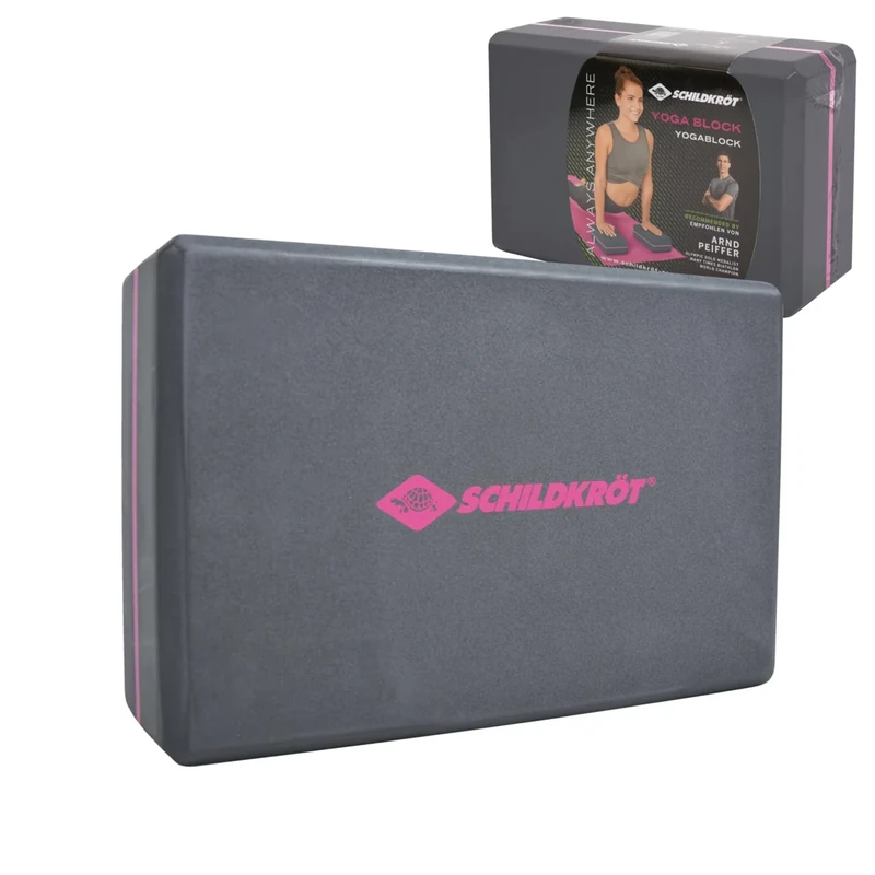 Schildkröt Yoga-Block aus EVA-Schaum, Yogaklotz für Yoga und Pilates, Meditation, Entspannung & Dehnhilfe, für Anfänger und Fortgeschrittene