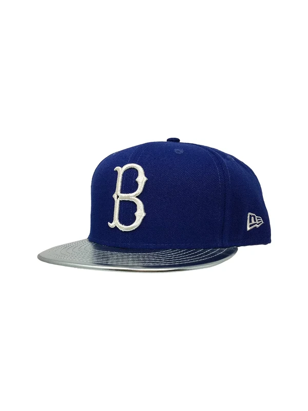 New Era Los Angeles Dodgers 59FIFTY Fitted Hat Authentic MLB Baseball Cap (8, Blue Brooklyn TC)