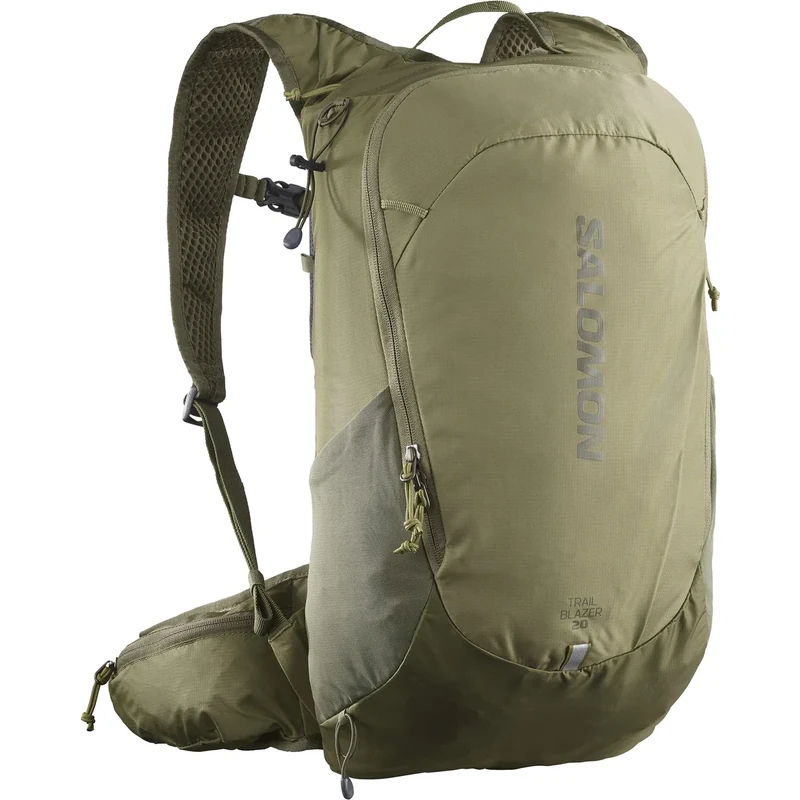 Salomon Trailblazer 20 Unisex-Wanderrucksack, Vielseitigkeit, Einfach zu handhaben, Komfort und geringes Gewicht, Grün - Image 1