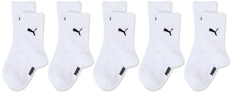 Puma Unisex Kinder Kids Easy Rider Socken, Weiß, 35-38 EU - Image 1