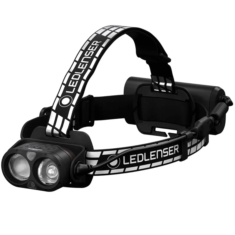 Ledlenser H19R Signature Premium Stirnlampe LED, aufladbar, mit Rotlicht, wasserdicht IP67, 4000 Lumen, Bluetooth Fernbedienung, Leuchtweite 330m, USB Magnetladekabel, Helmhalterung, Outdoor MTB - Image 1