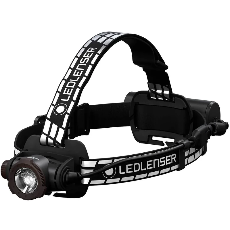 Ledlenser H7R Signature Premium Stirnlampe 1200 Lumen | Kopflampe IP67 wasserdicht | schwenkbarer Lampenkopf | 260m Leuchtweite | aufladbar | USB Magnetladung | 65h Leuchtdauer | Helmhalterung - Image 1