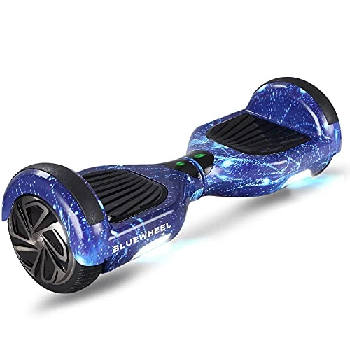 Bluewheel 6,5" Premium Hoverboard HX310s, Hoverboard Kinder, Elektro Board, Deutsches Qualitätsunternehmen, Bluetooth Lautsprecher, Starker Dual Motor, LED (Rot)