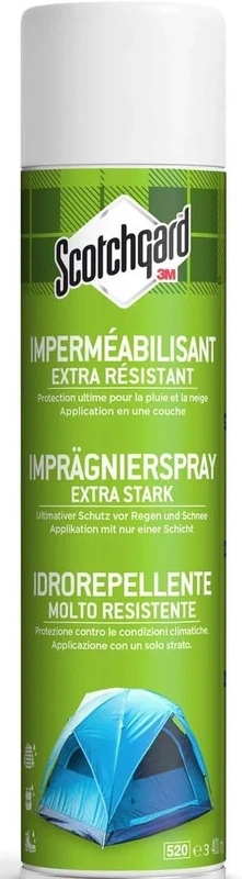 Scotchgard Imprägnierspray extra stark, 400ml - Wasserabweisendes Spray für Outdoor-Ausrüstung, Ideal für Zelte, Rucksäcke, Jacken und mehr