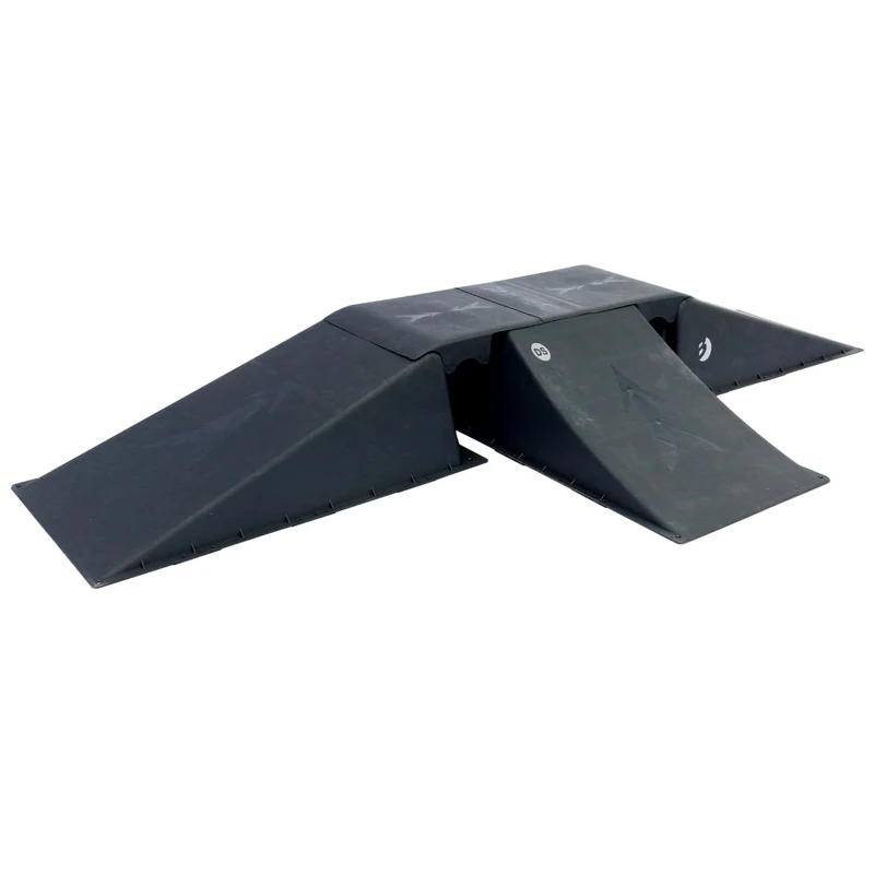 BEST SPORTING Rampen-Set für Skateboard/BMX-Rad/Skater & RC Cars I 6-teilige Skater Rampe für Flexible Aufbaumöglichkeiten I stabile Skateboard Rampe I hochwertige Scooter Rampe