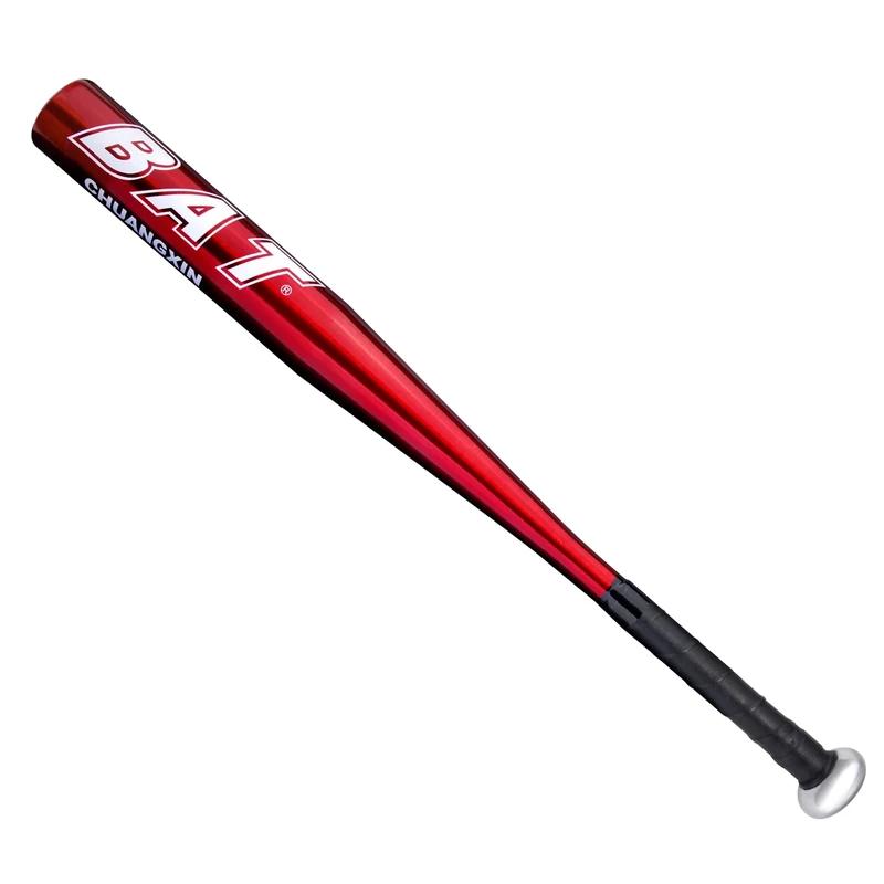 Aluminium Baseballschläger Roten Mehrfarbig Metall Baseballschläger Leicht Outdoor-Sport Familie Spiel Schläger für Jugend Erwachsene Männlich Weiblich 34 Zoll (86,4cm) Lang Robust Stilvoll
