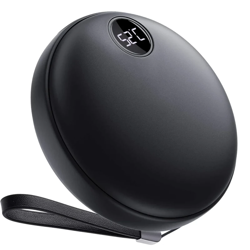 EXTSUD 2 IN 1 Tragbare Taschenwärmer Ladegerät Handwärmer,USB wiederaufladbarer Handwärmer, 2.1A Schnellaufladung Powerbank Winter Geschenk für Männer und Frauen