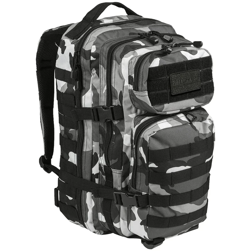 Mil-Tec US Assault Pack Tagesrucksack (36L) • Taktischer Militär Rucksack mit MOLLE-System • Kompakter Bundeswehr Rucksack, Wanderrucksack, Reiserucksack für Outdoor, Camping & Einsatz • Urban, L - Image 1