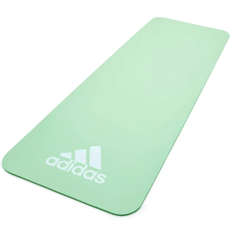 adidas Unisex-Erwachsene Fitnessmatte, Grün, 7mm
