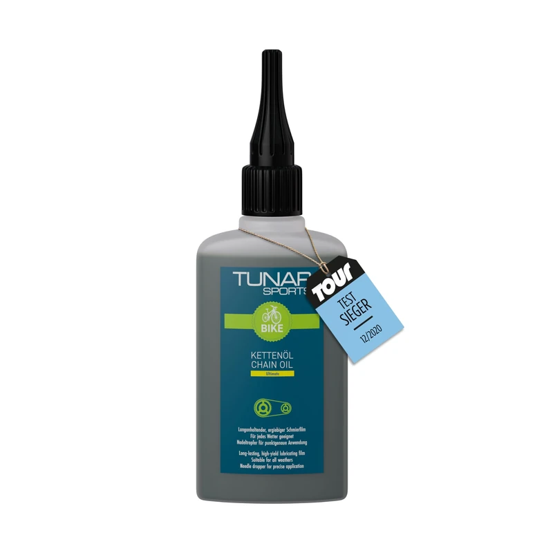 TUNAP SPORTS Kettenöl Ultimate - 100ml Tropfflasche | High-Performance Kettenschmierung | Langanhaltende Schmierung bis 600km | Allwetter | Weniger Reibung, höhere Performance | Made in Germany