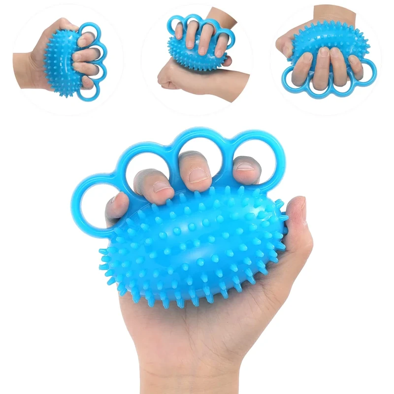 Handübungsball, Fingertherapieball – Griffstärkung und Flexibilität, Quetschen, Stressbälle für Erwachsene, Widerstandskrafttrainer für das Handgelenk - Image 1
