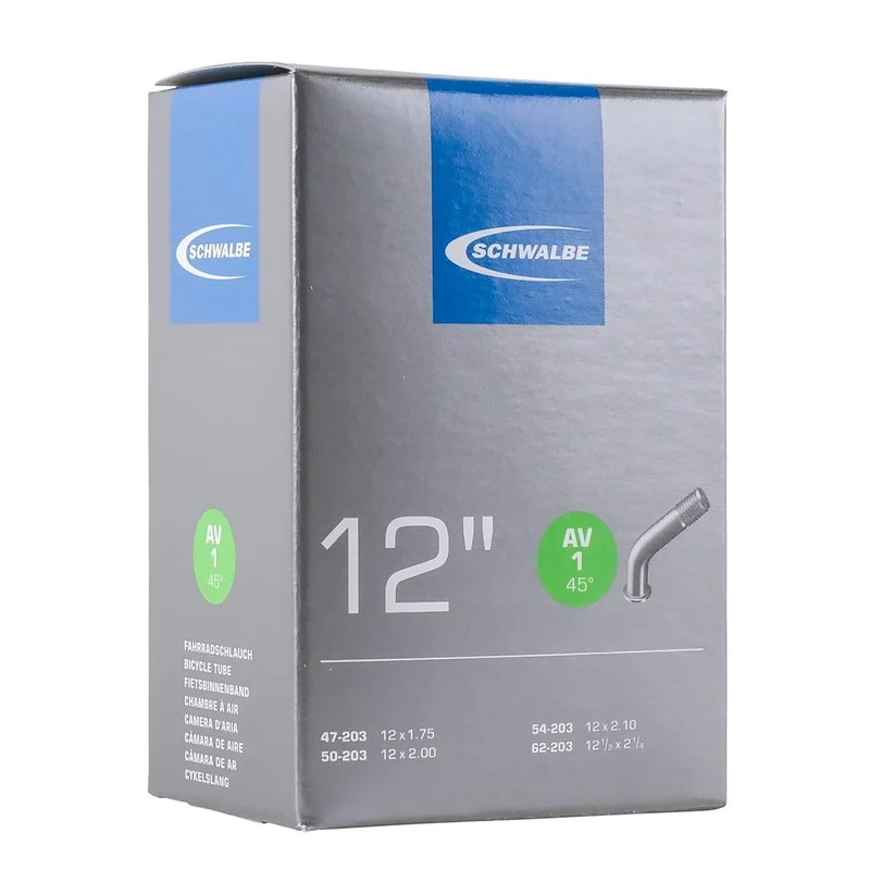 Schwalbe Fahrradschlauch, Schwarz, 47/62-203