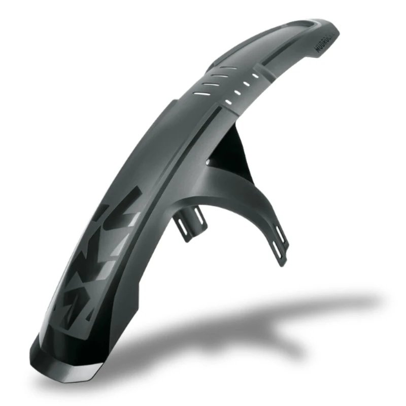 SKS GERMANY MUDROCKER Front Vorderrad-Schutzblech für Mountainbikes (Fahrradzubehör aus schlagfestem Hochleistungskunststoff, einfache Montage, effektiver Spritzschutz), schwarz
