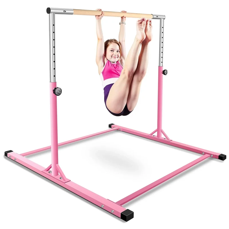 ORIENTOOLS Gymnastikstange für Kinder, Reckstange Höhenverstellbare Gymnastikstange für Kinder Home Gym Garten
