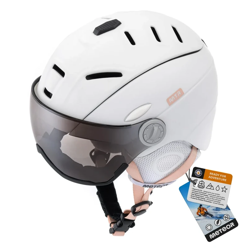 meteor Skihelm Kinder Snowboard Helm Herren Ski Helmet fur Mädchen Jungen Skihelm Damen