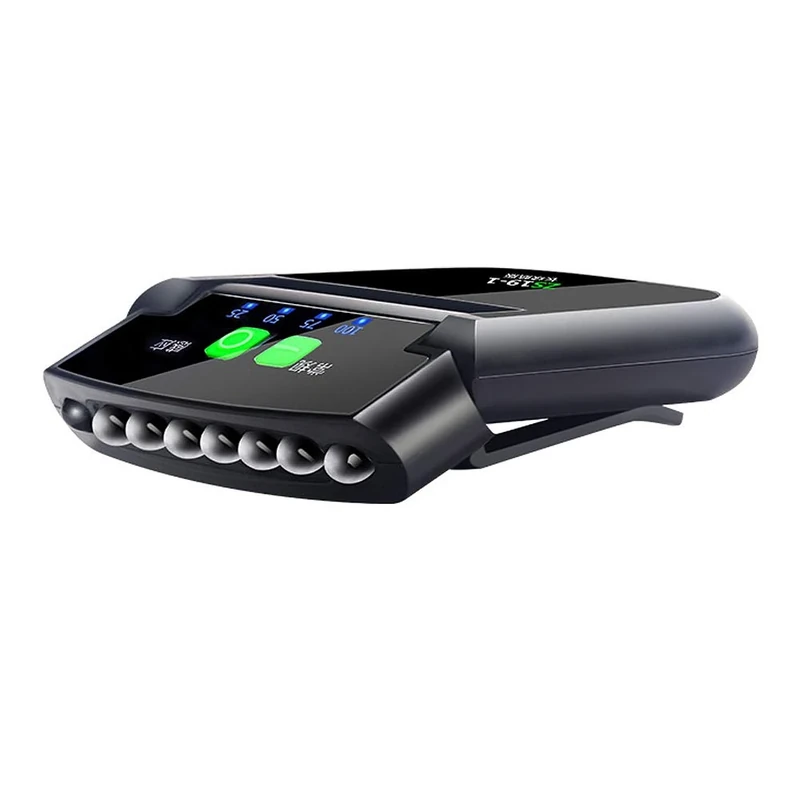 Gobesty Stirnlampe, LED Clip On Cap Leich mit Gestensensor, Wasserdicht Drehbare Cap Visor Licht Ultrahelle USB Wiederaufladbare Kopflampe Einstellbarer Cap Light für Die Jagd, Camping, Fischen