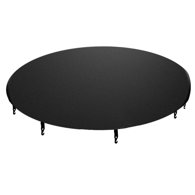 Wetterfeste Trampolin Abdeckplane | UV-beständig, Wasserdicht & Reißfest | Schutzplane Rund, passend für Ø 396 cm | Schützt vor Regen, Schnee & Staub | Langlebige Abdeckung für Outdoor-Trampoline