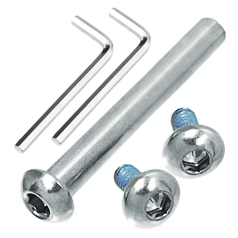 OTFAITP M8 Schrauben für 2-3-4-Rad Kid Scoote Ersatz Micro Mini Faltbarer Tretroller Kinder Roller Achsen Reparatur (65)