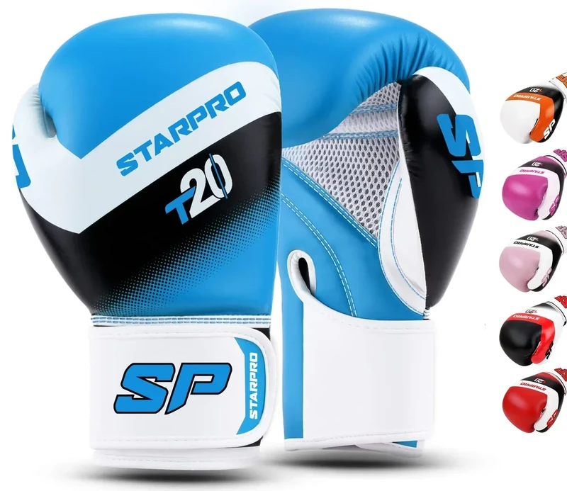 Starpro T20 Boxhandschuhe Kinder für kleine & zarte Hände - Kinder Boxhandschuhe 6 Jahre 10 Jahre, Box Handschutz Kinder, Kinder Box Set