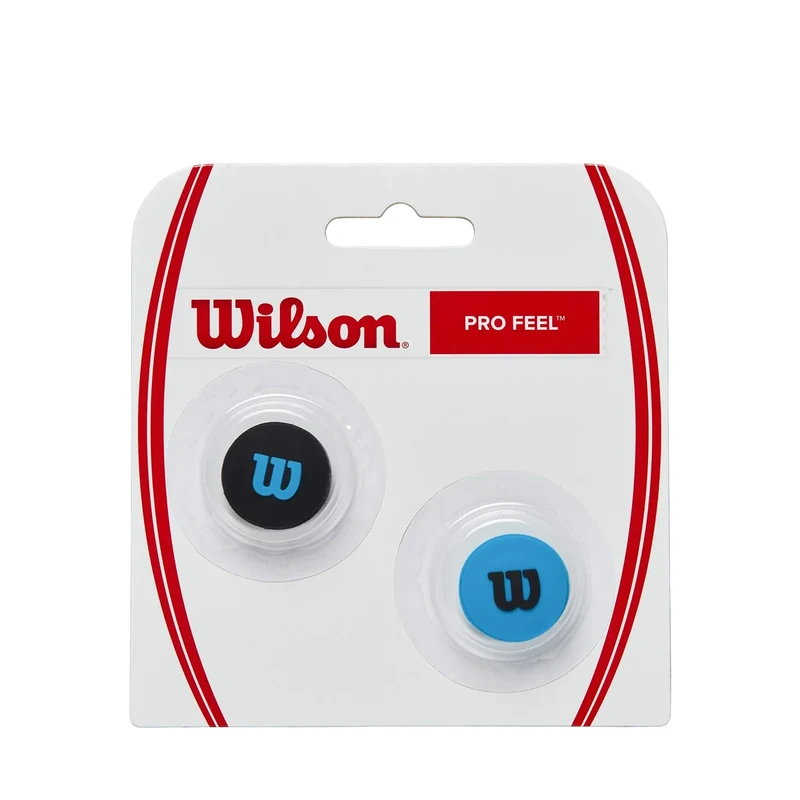 Wilson Vibrationsdämpfer Pro Feel Ultra, 2er-Pack, Schwarz/Blau, WR8405801001, Blue - Image 1