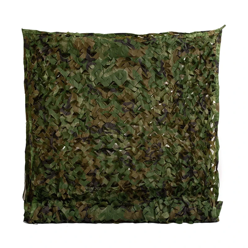 Rinling Tarnnetz Camouflage Netz Wald Jagd im Freien Tarnung Waldlandschaft Milit?r Dekoration Sonnenschutz(Woodland 2Mx3M)