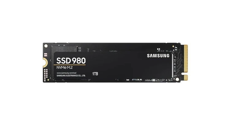 Samsung 980 NVMe M.2 SSD, 1 TB, PCIe 3.0, 3.500 MB/s Lesen, 3.000 MB/s Schreiben, Interne SSD für Gaming und Alltagsanwendungen, MZ-V8V1T0BW