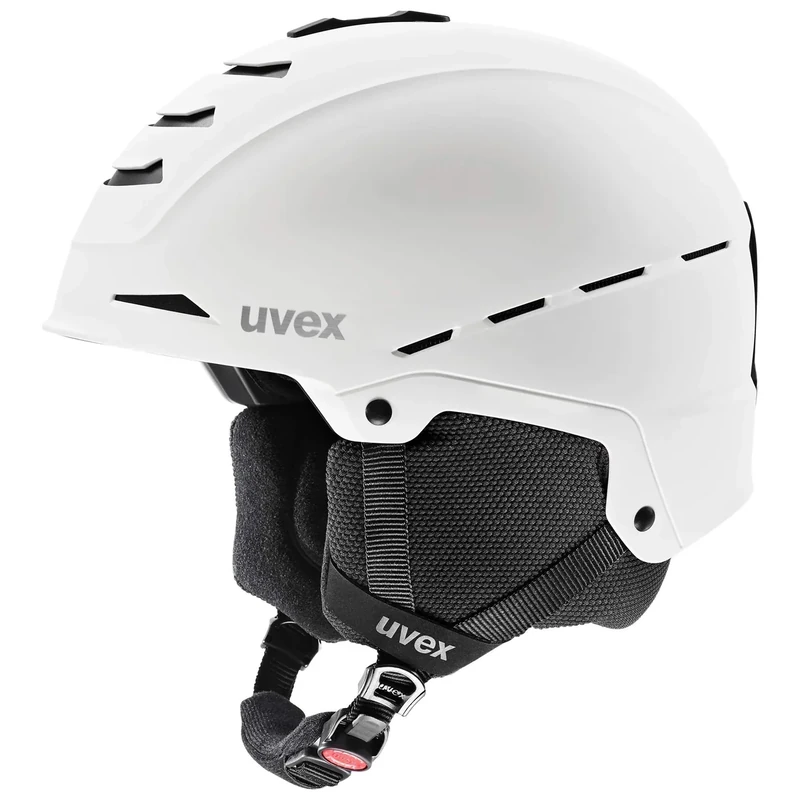 uvex Legend 2.0 - Skihelm für Damen und Herren - individuelle Größenanpassung - optimierte Belüftung - White-Black matt - 55-59 cm