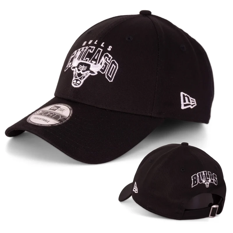 New Era Caps - Baseball Cap Kappe Muetze - Limiterte Designs - MLB NBA NFL - Yankees Lakers Bulls Raiders Chiefs Dodgers Seahawks Sox 49ers (Chicago Bulls Black V1)