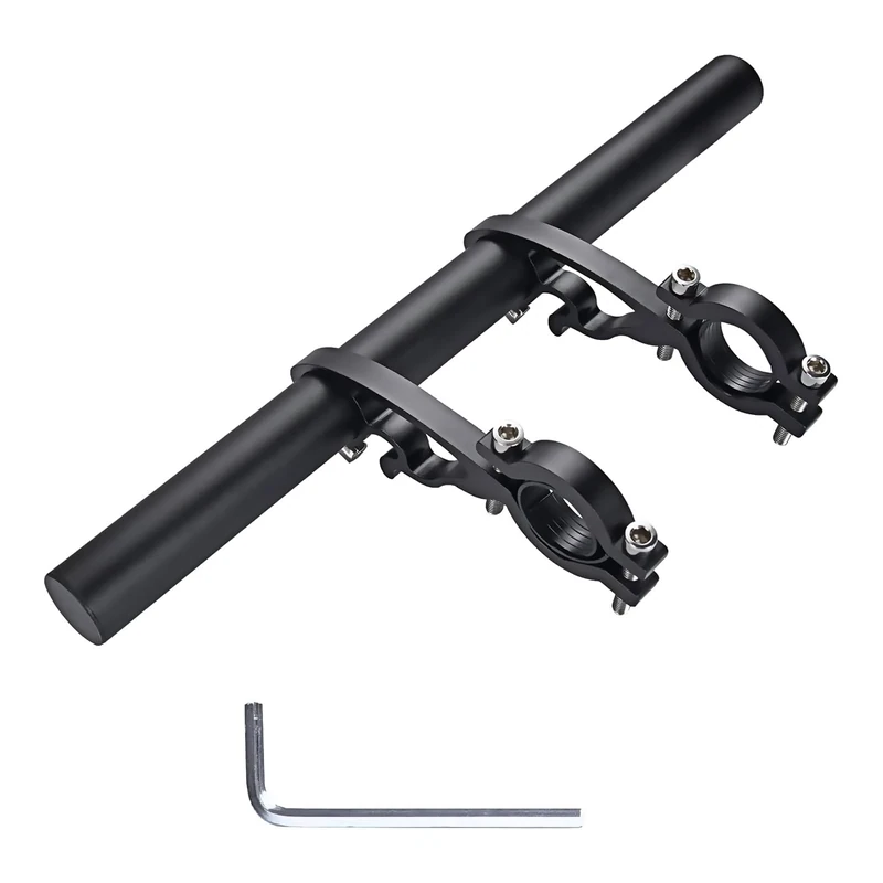 Yizhet Fahrrad Lenker Erweiterung, Fahrrad Extender Halterung, Lenkererweiterung Fahrrad Lenker Extender Fahrradlenker für Lenker mit 18-34mm, für Taschenlampe Smartphones GPS-Geräte