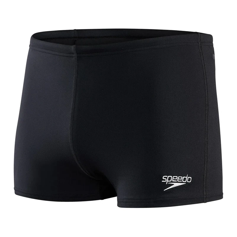 Speedo Herren ECO Endurance+ Aquashort Schwimmhose | Chlorbeständig | Recyclingmaterial | Schwimm-Fitness | Training | Urlaub Schwimmbekleidung, Schwarz, 42