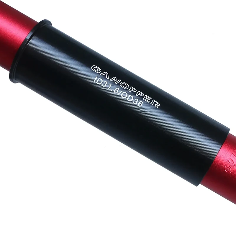 PLATT Fahrradsattelstütze Shim Aluminiumlegierung Rohradapter,Sattelstützen-Reduzierhülse Shim Fahrrad Adaper für MTB(31.6 to 36)