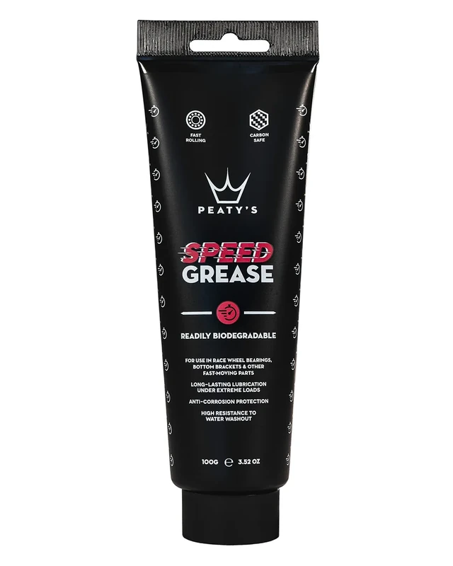 Peaty's Speed Grease - Fahrrad Schmierfett, Langanhaltendes Lagerfett, Schmiermittel mit Korrosionsschutz, Carbon-sicheres Wartungsfett für Rennradlager, Tretlager und schnell bewegliche Teile