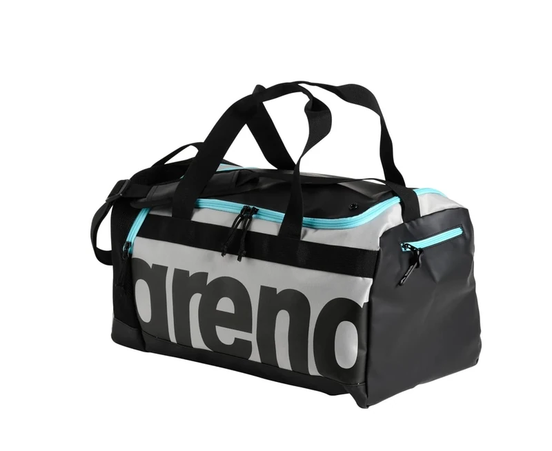 arena Spiky III 40 Duffle Sporttasche für Schwimmbad, Strand, Fitnessstudio oder Freizeit, Wasserabweisende Schwimmtasche mit Verstellbarem Schultergurt, Strandtasche, 40 Liter